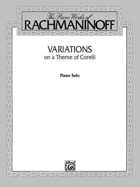 RACHMANINOV  Variaciones sobre un Tema de Corelli Op42 para Piano