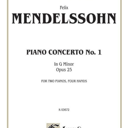 Piano Concerto No. 1 in G Minor, Op. 25