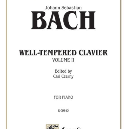 The WellTempered Clavier Volume II 2 Kalmus Edition