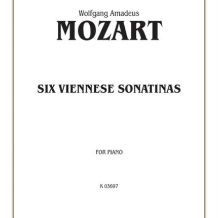 Six Viennese Sonatinas Kalmus Edition