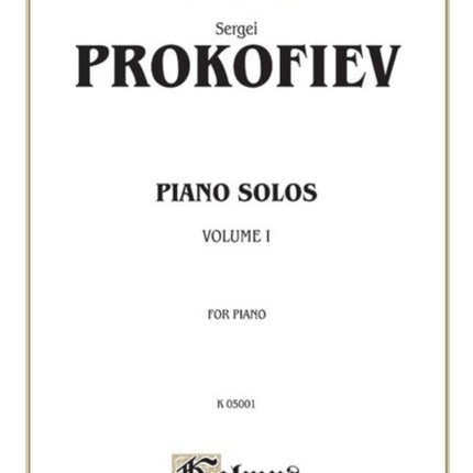 Piano Solos Volume 1 Kalmus Edition