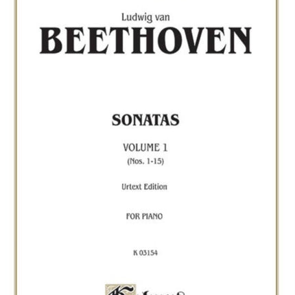 Sonatas Urtext Volume I Nos115