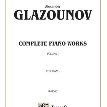 Complete Works Volume I 1 Kalmus Edition