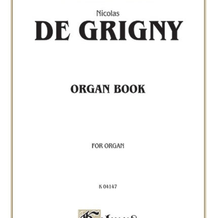 Organ Book Kalmus Edition