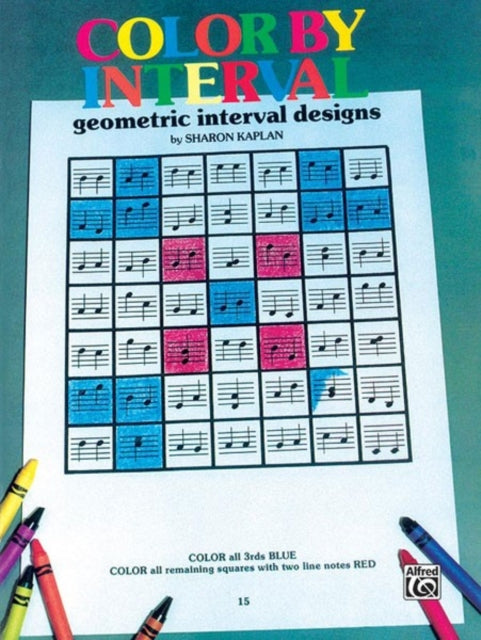 Color by Interval Book 1 Geometric Interval Designs Color by Note