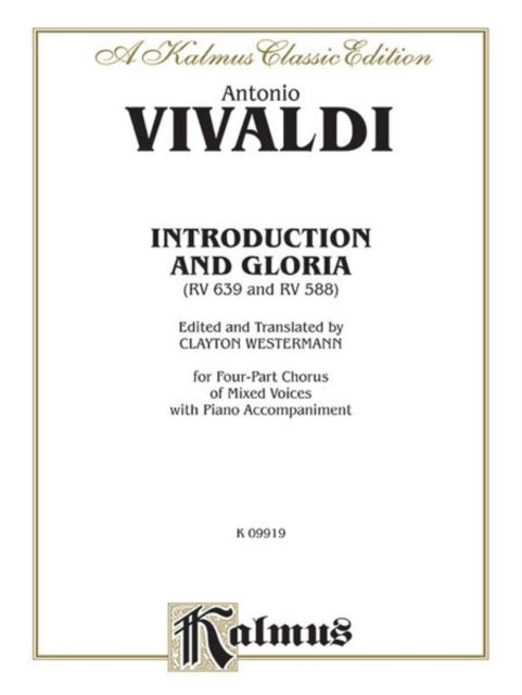 Introduction and Gloria Satb with Satb Soli Kalmus Edition