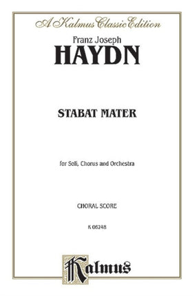 Stabat Mater Orch Kalmus Edition