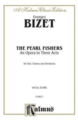 The Pearl Fishers French English Language Edition