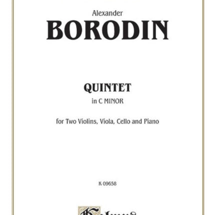 Quintet in C Minor Kalmus Edition