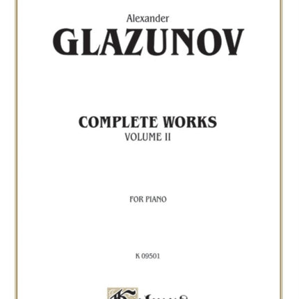 Complete Works Volume II 2 Kalmus Edition