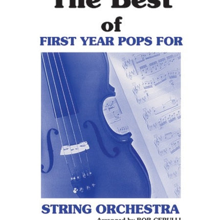 The Best of First Year Pops for String Orch Vol 1 String Bass