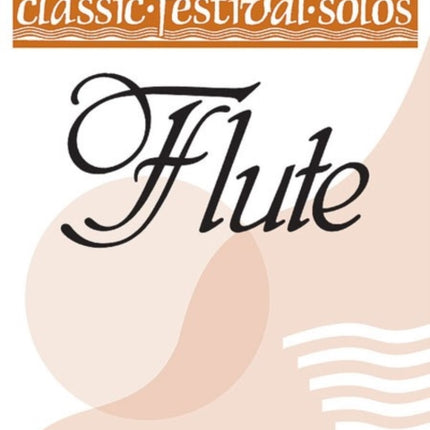 Classic Festival SolosC Flute Vol 1 Piano Acc