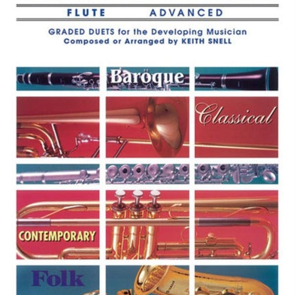 Belwin Master Duets Flute Advanced Volume 2