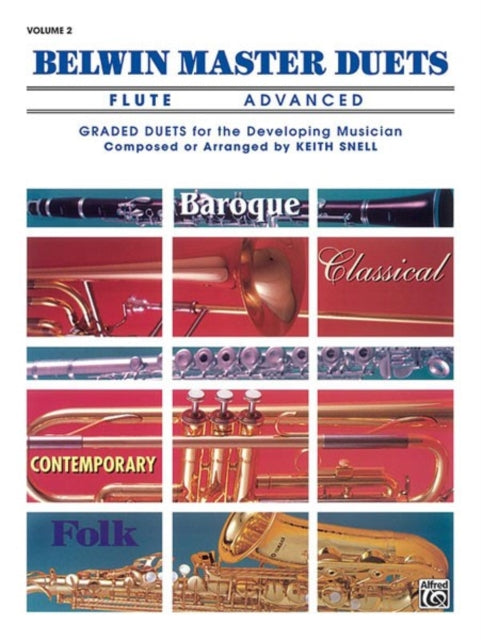 Belwin Master Duets Flute Advanced Volume 2