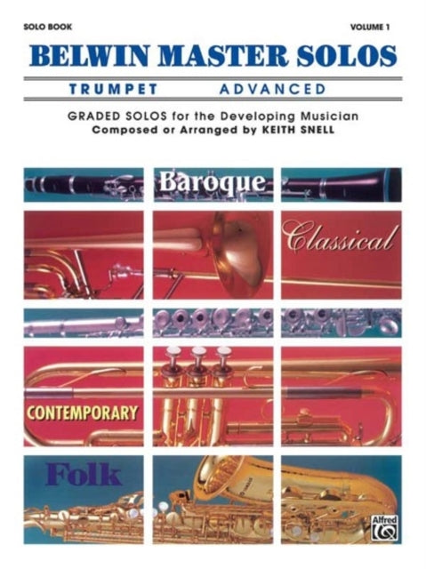 Belwin Master Solos Volume 1 Trumpet Advanced