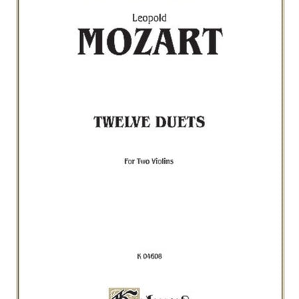 Twelve Duets Kalmus Edition