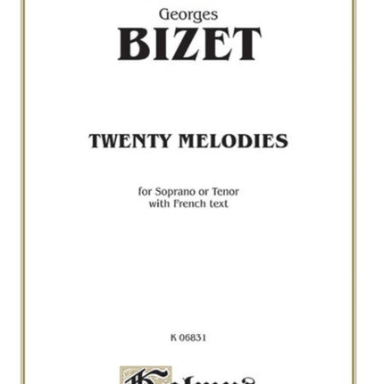 Twenty Melodies  Soprano or Tenor Contents