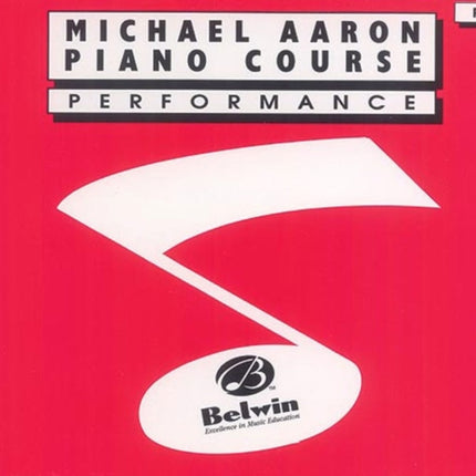 Michael Aaron Piano Course Performance Primer