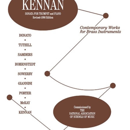 KENNAN KW  Sonata Rev1986 para Trompeta y Piano