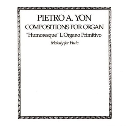 Humoresque LOrgano PrimitivoToccatino for Flute