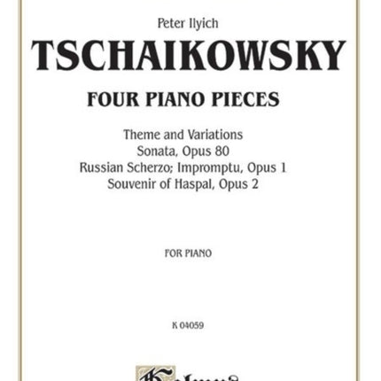 Collection I 4 Piano Pieces Kalmus Edition