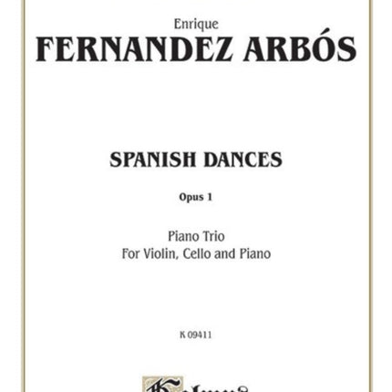 Spanish Dances Op 1 Kalmus Edition