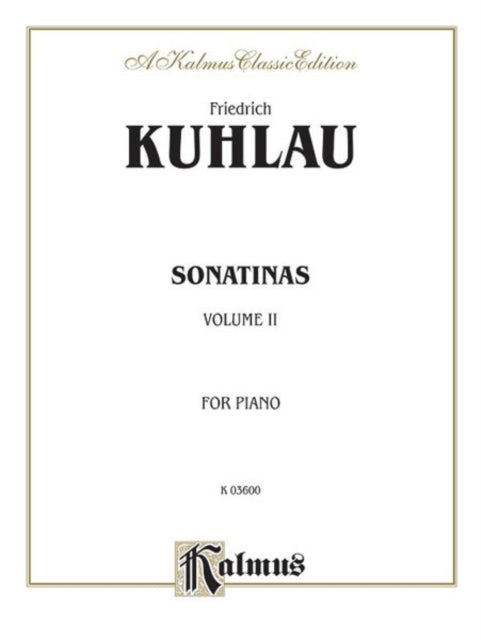 Sonatinas Volume II 2 Kalmus Edition