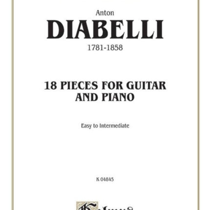 18 Pieces for Guitar and Piano