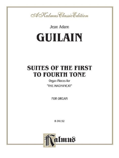 Suites of the 1st to 4th Tone Kalmus Edition