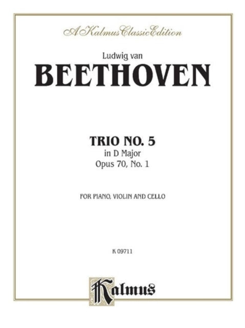 Piano Trio No 5 Op 70 No 1 D Major Kalmus Edition