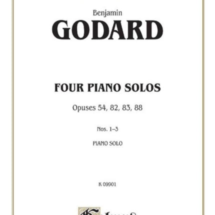 Godard Four Various Works Piano Mazurka Op 54 Renouveau Op 82 Au Matin Op 83 Fifth Valse Op 88 Kalmus Edition