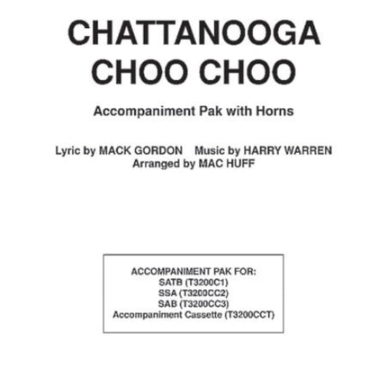 Chattanooga Choo Choo Acc Pak