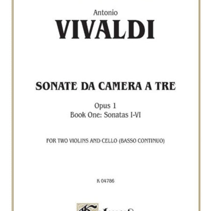 Vivaldi Sonatas da Camera a Tre Op 1 Nos 16 Score