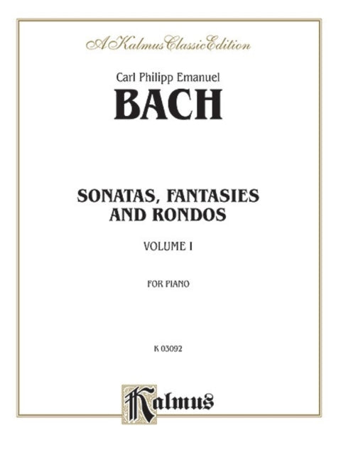 Sonatas Fantasias  Rondos 1 Kalmus Edition