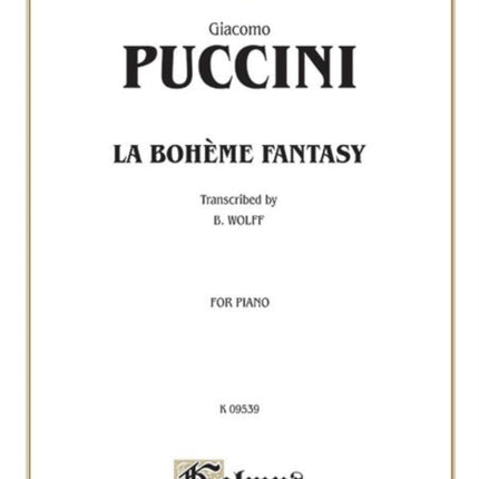 La Boheme Fantasy Kalmus Edition