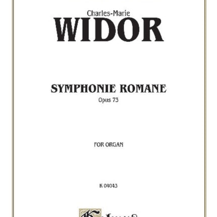 Symphonie Romaine Op 73 Sheet Kalmus Edition