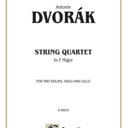 String Quartet No 5 in F minor Op9