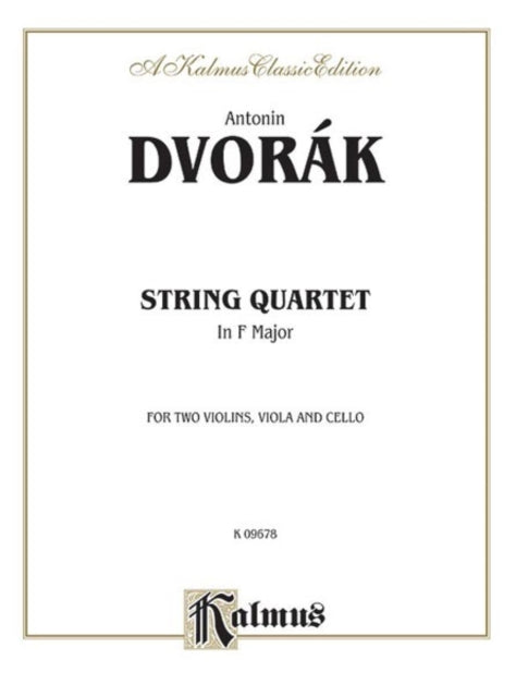 String Quartet No 5 in F minor Op9