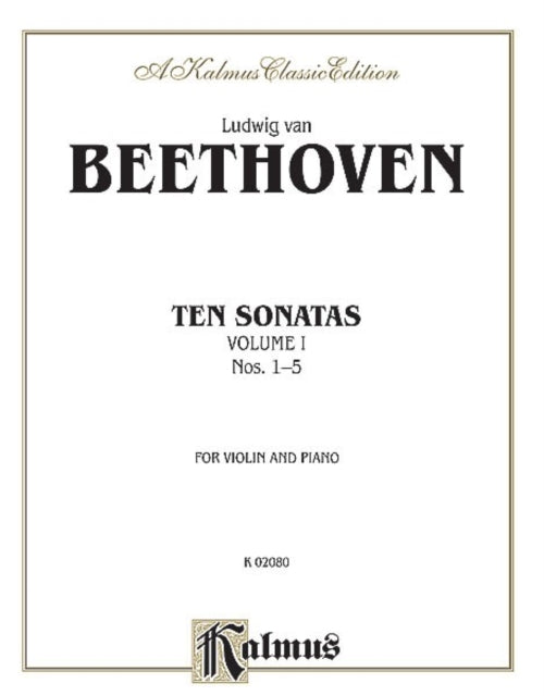 Ten Violin Sonatas Volume I Nos 15