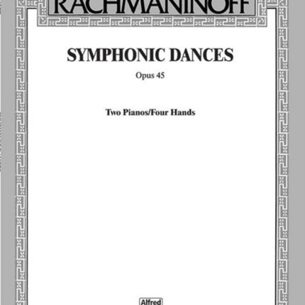 Symphonic Dances Op 45 Belwin Edition