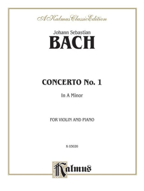 Violin Concerto in a Minor Kalmus Edition