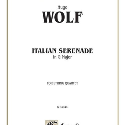 Italian Serenade Kalmus Edition