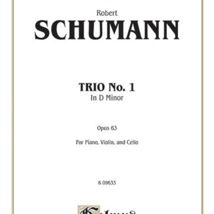 Trio No 1 Op 63 Piano Violin  Cello Kalmus Edition