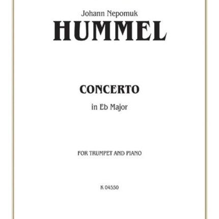 Trumpet Concerto Parts Kalmus Edition