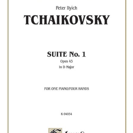 Suite No 1 in D Major Op 43 Kalmus Edition