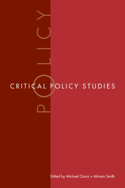 Critical Policy Studies