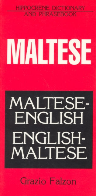 MalteseEnglishEnglishMaltese Dictionary and