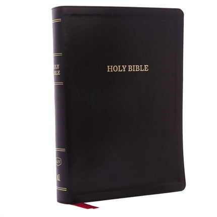 KJV Deluxe Reference Bible Super Giant Print Imitation Leather Black Indexed Red Letter Edition