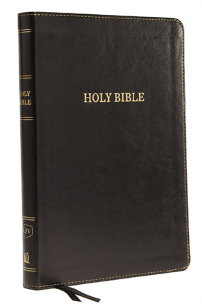 KJV Holy Bible: Large Print Thinline, Black Leathersoft, Red Letter, Comfort Print (Thumb Indexed): King James Version: Holy Bible, King James Version