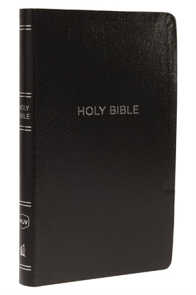 NKJV, Thinline Reference Bible, Leather-Look, Black, Red Letter, Comfort Print: Holy Bible, New King James Version